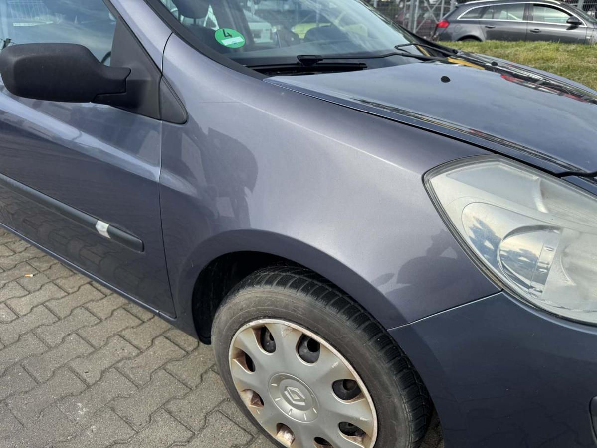 Renault Clio 3 Grandtour original kotfl&uuml;gel vorn rechts TEJ47 Bleu gris Bj.2009
